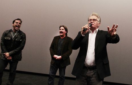 Emilio Estevez, Martin Sheen, and David Alexanian