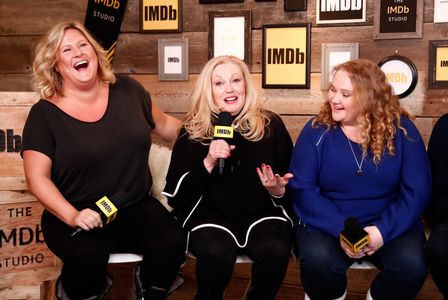 Cathy Moriarty, Bridget Everett, and Danielle Macdonald at an event for Patti Cake$ (2017)