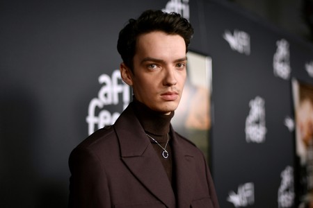 Kodi Smit-McPhee at an event for The Power of the Dog (2021)