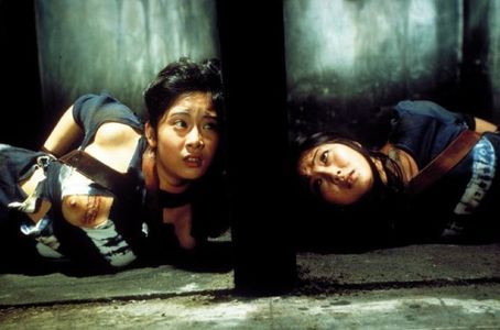 Meiko Kaji and Yayoi Watanabe in Female Prisoner #701: Scorpion (1972)