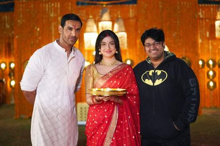 Milap Zaveri, John Abraham, and Divya Khosla Kumar in Satyameva Jayate 2 (2021)