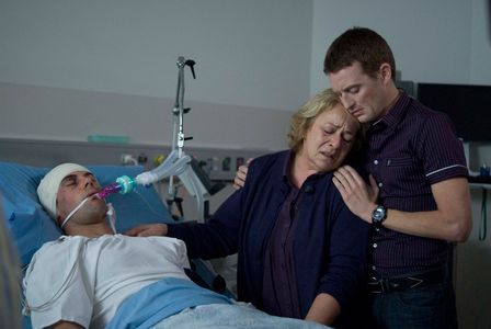 Stephen Curry, Colleen Hewett, and Daniel MacPherson in The Cup (2011)