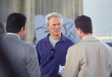 Clint Eastwood, Paul Rodriguez, and Dylan Walsh in Blood Work (2002)