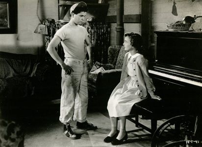 Tommy Cook and Allene Roberts in Michael O'Halloran (1948)