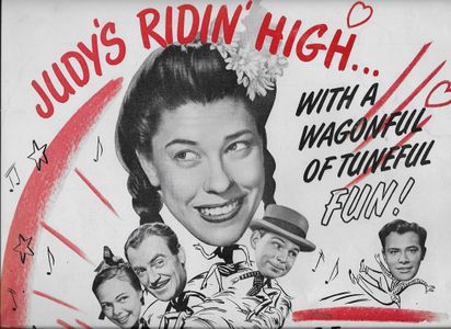 Judy Canova, Ross Hunter, Richard Lane, Matt Willis, and Betty Jane Graham in Louisiana Hayride (1944)