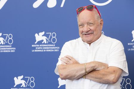Paul Schrader at an event for The Card Counter (2021)