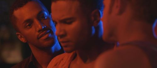 Darryl Stephens, Marc Anthony Samuel, and Trey McCurley in Hot Guys with Guns (2013)