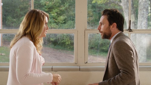 Charlie Day and Jillian Bell in Fist Fight (2017)