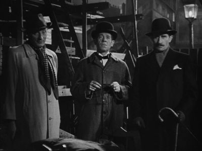 Pierre Larquey, Noël Roquevert, and Jean Tissier in The Murderer Lives at Number 21 (1942)