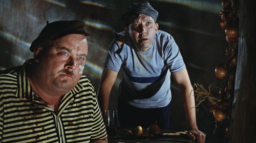 Evgeniy Morgunov and Yuriy Nikulin in Kidnapping, Caucasian Style (1967)