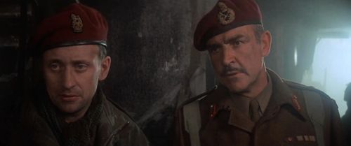 Sean Connery and Richard Kane in A Bridge Too Far (1977)
