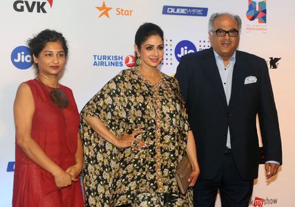 Sridevi, Boney Kapoor, and Gauri Shinde