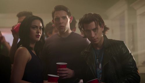 Camila Mendes, Rob Raco, and Casey Cott in Riverdale (2017)