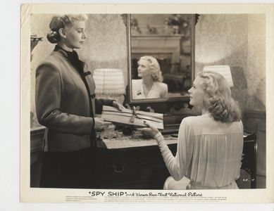 Irene Manning and Maris Wrixon in Spy Ship (1942)