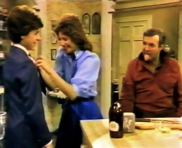 Don Amendolia, Randee Heller, and Evan Richards in Mama Malone (1984)