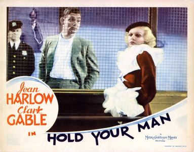 Clark Gable, Jean Harlow, and Jack Cheatham in Hold Your Man (1933)