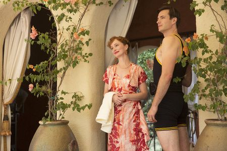 James D'Arcy and Lotte Verbeek in Agent Carter (2015)