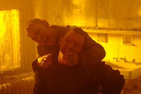 Doug Hutchison and Ray Stevenson in Punisher: War Zone (2008)