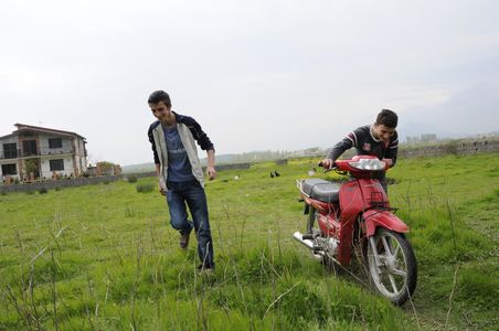 Tristan Halilaj and Erjon Mani in The Forgiveness of Blood (2011)