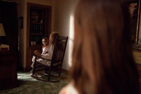 Joseph Bishara and Sterling Jerins in The Conjuring (2013)