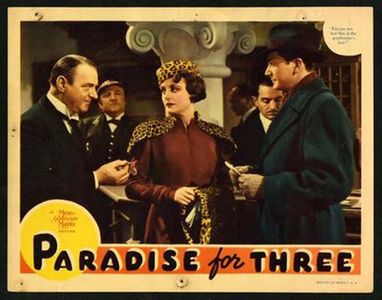 Mary Astor, Robert Young, Herman Bing, and Sig Ruman in Paradise for Three (1938)