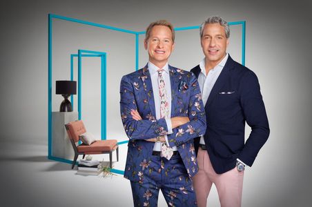 Thom Filicia and Carson Kressley in Get a Room with Carson & Thom (2018)