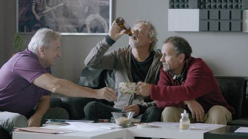 Marián Geisberg, Karel Hermánek, and Miroslav Krobot in Revival (2013)