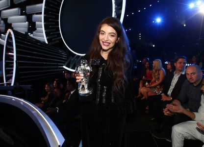 Lorde at an event for 2014 MTV Video Music Awards (2014)