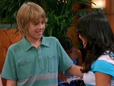 Cole Sprouse and Sophie Oda in The Suite Life on Deck (2008)