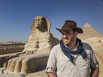 Josh Gates in Expedition Unknown: Egypt Live (2019)