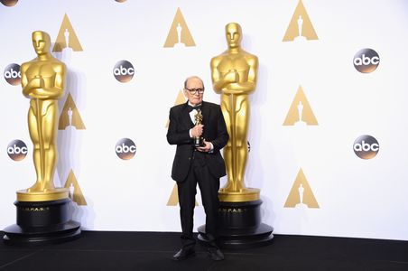 Ennio Morricone at an event for The Oscars (2016)