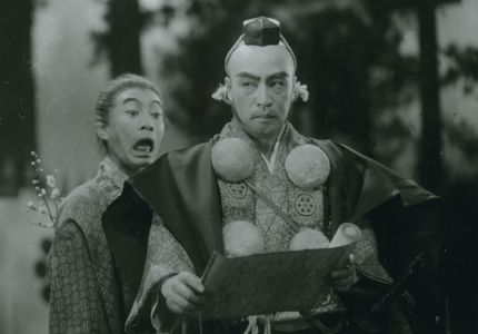 Ken'ichi Enomoto and Denjirô Ôkôchi in The Men Who Tread on the Tiger's Tail (1945)