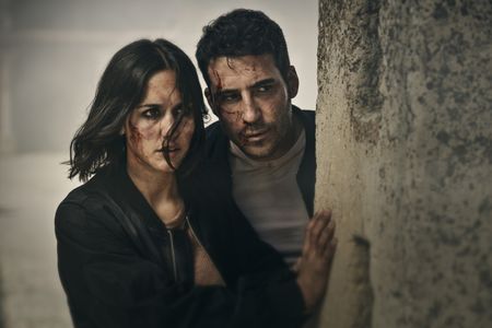 Miguel Ángel Silvestre and Megan Montaner in 30 Coins: Sacrificio (2021)