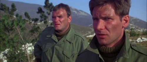 Harrison Ford and Angus MacInnes in Force 10 from Navarone (1978)