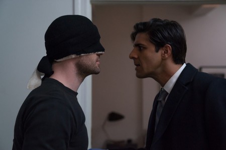 Charlie Cox and Jay Ali in Daredevil (2015)