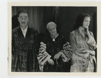 Mary Carr, Arlette Marchal, and Adolphe Menjou in Blonde or Brunette (1927)