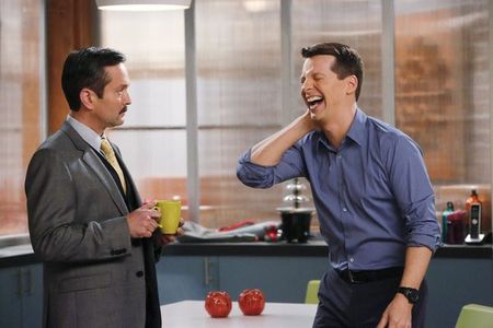 Sean Hayes and Thomas Lennon in Sean Saves the World (2013)