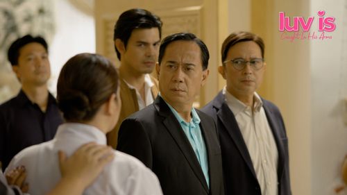 Bobby Andrews, Dion Ignacio, and Audie Gemora in Luv Is: Caught in His Arms (2023)