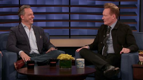 Conan O'Brien and Jake Tapper in Conan: Jake Tapper (2019)