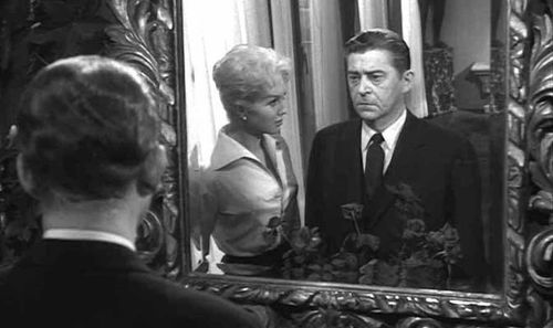 Mylène Demongeot and Jean Servais in Night Heat (1958)