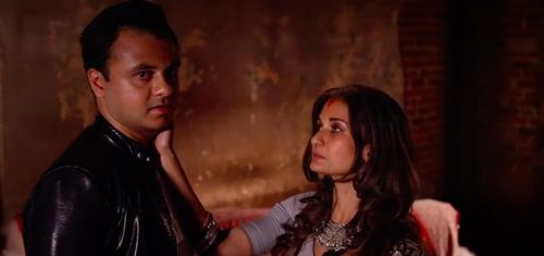 Mayank Bhatter and Anjali Bhimani in Trafficked
