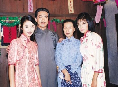 Ruby Lin, Wei Zhao, Zhenhai Kou, and Xing Xu in Profound Love in Heavy Rain (2001)