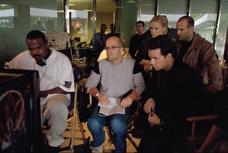 Charlize Theron, Mark Wahlberg, Jason Statham, and F. Gary Gray in The Italian Job (2003)