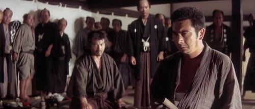 Jutarô Kitashiro, Shintarô Katsu, and Jun'ichirô Narita in Zatoichi the Fugitive (1963)