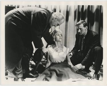 Vera Day, Percy Herbert, and John Longden in Quatermass 2 (1957)