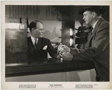 Byron Foulger and Barton MacLane in San Quentin (1946)