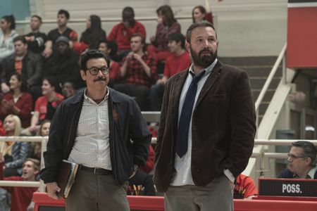 Ben Affleck and Al Madrigal in The Way Back (2020)