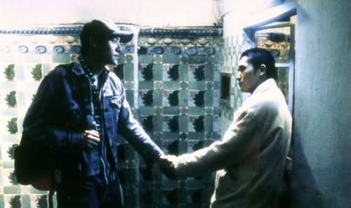 Chang Chen and Tony Chiu-Wai Leung in Happy Together (1997)
