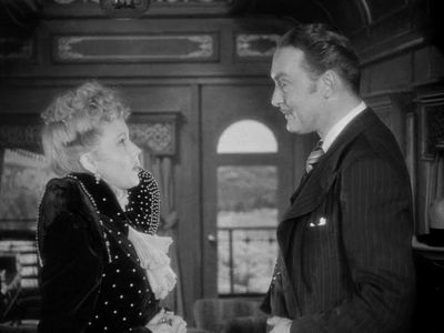 Albert Dekker and Martha Scott in In Old Oklahoma (1943)