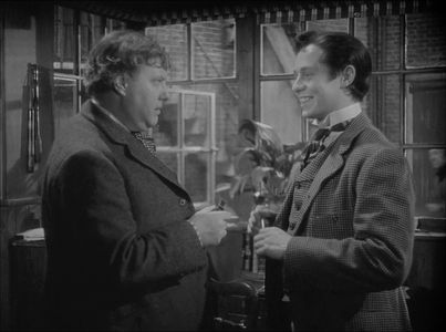 Jimmy Hanley and Frank Pettingell in Gaslight (1940)